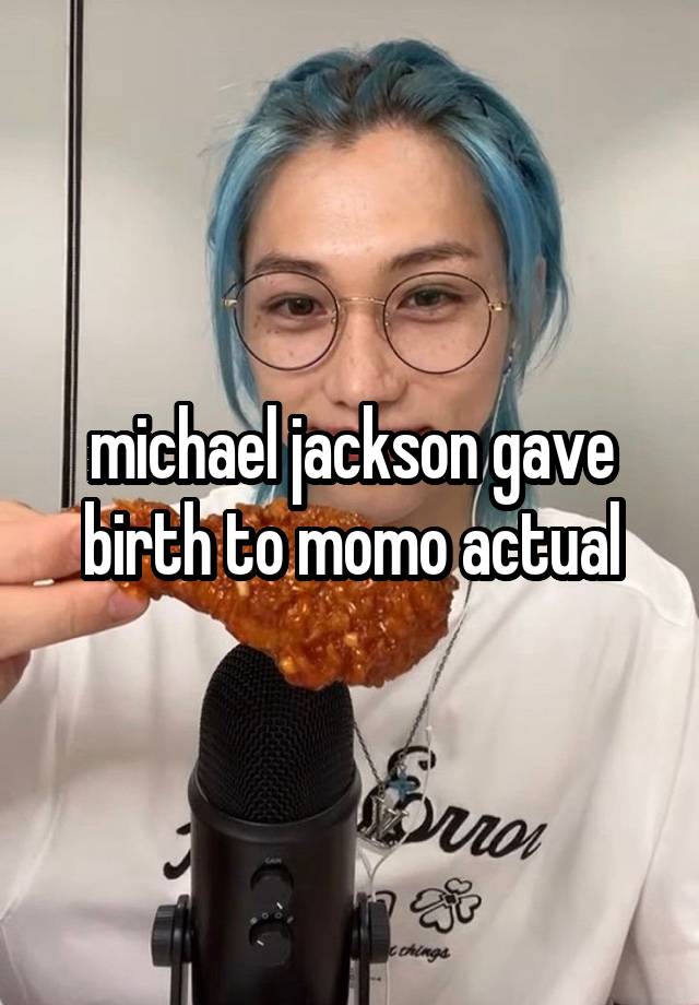 michael jackson gave birth to momo actual