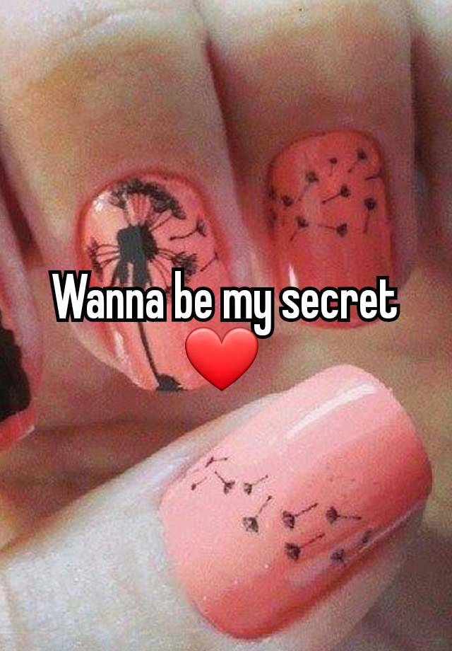 Wanna be my secret ❤️ 