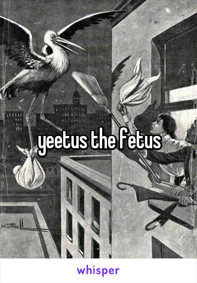 yeetus the fetus