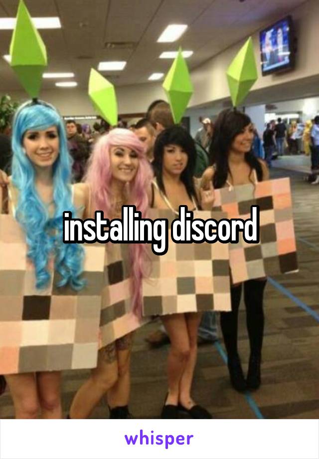 installing discord