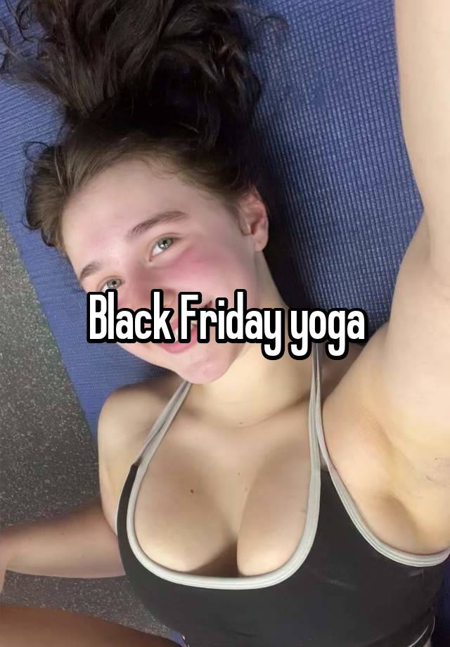 Black Friday yoga