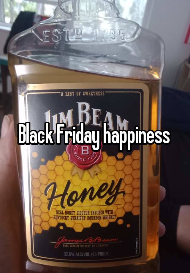 Black Friday happiness 