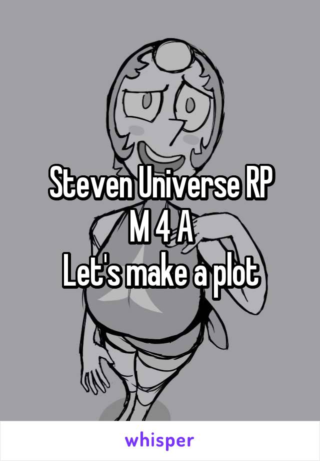 Steven Universe RP
M 4 A
Let's make a plot