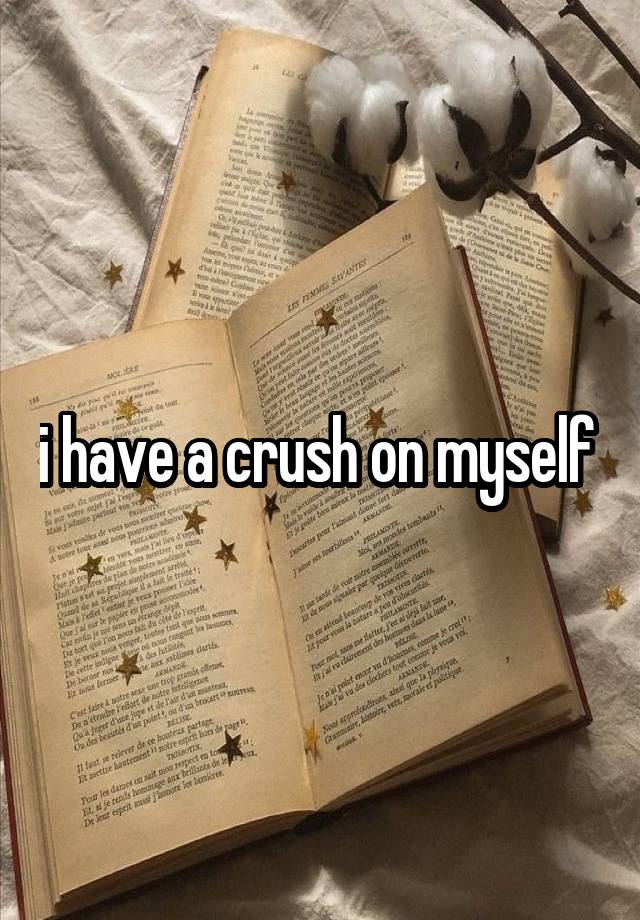 i have a crush on myself 