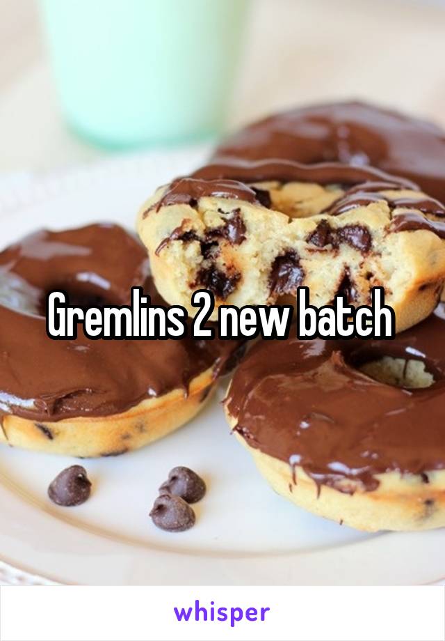 Gremlins 2 new batch 