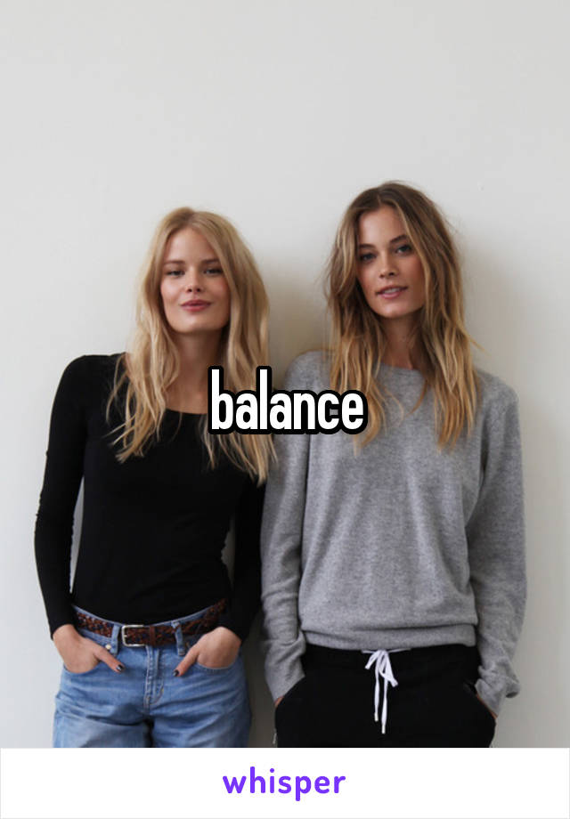 balance