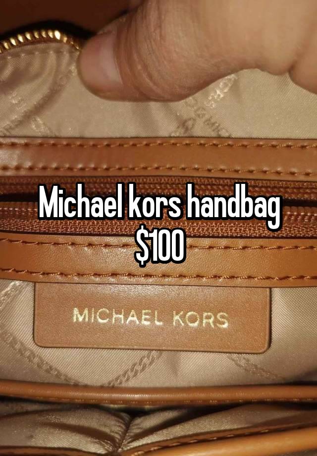 Michael kors handbag
$100