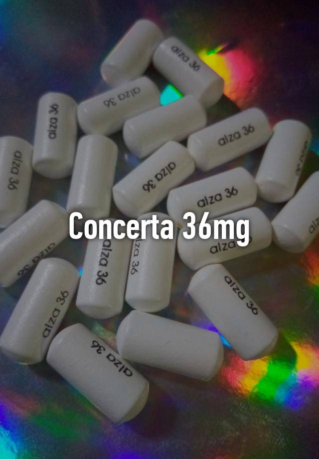 Concerta 36mg