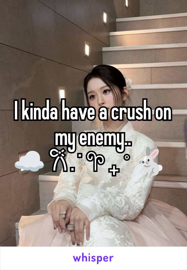 I kinda have a crush on my enemy..
☁️ 𐙚 . ˙ 𖧧 ₊ ˚ 🐇  