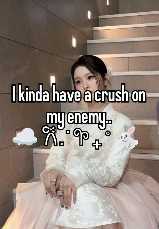 I kinda have a crush on my enemy..
☁️ 𐙚 . ˙ 𖧧 ₊ ˚ 🐇  