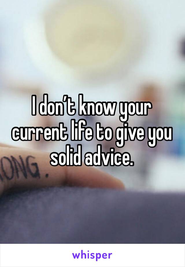 I don’t know your current life to give you solid advice. 