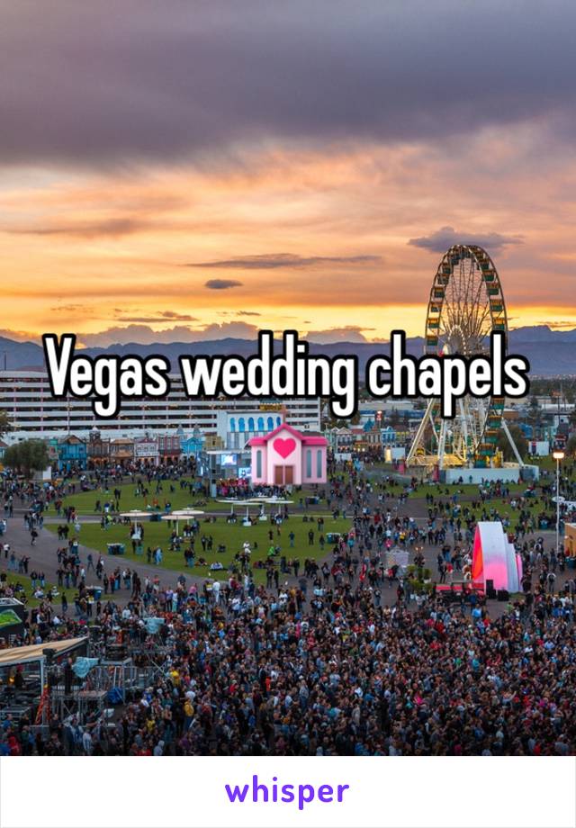 Vegas wedding chapels 💒 