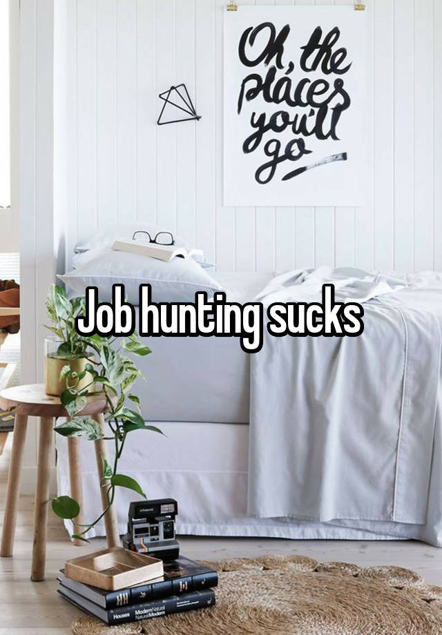 Job hunting sucks 