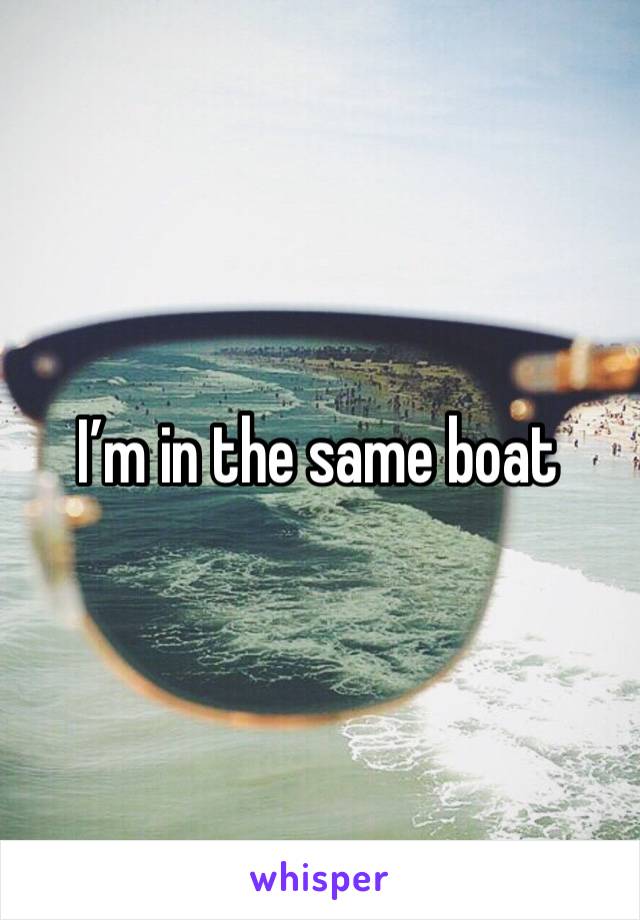 I’m in the same boat