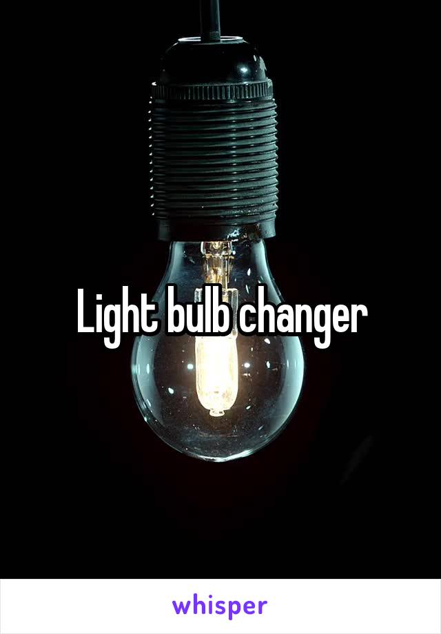 Light bulb changer