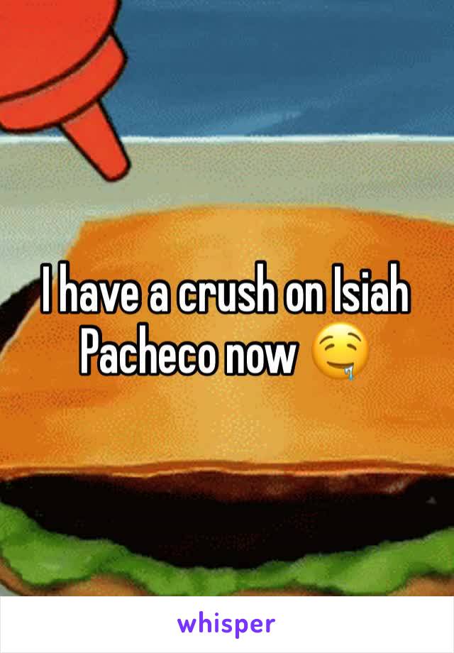 I have a crush on Isiah Pacheco now 🤤