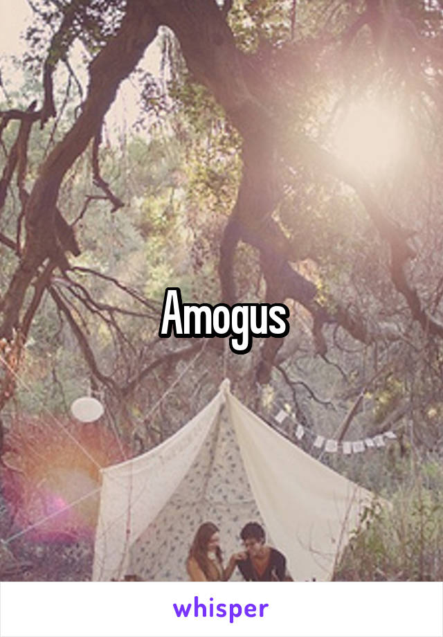 Amogus