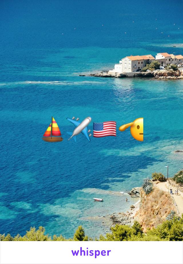 ⛵️✈️🇺🇸🫡