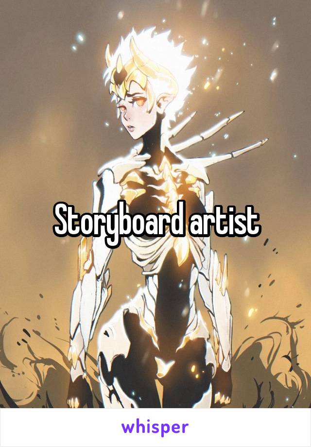 Storyboard artist