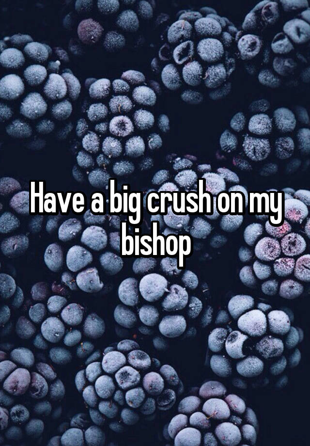 Have a big crush on my bishop