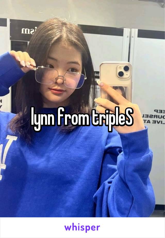 lynn from tripleS 