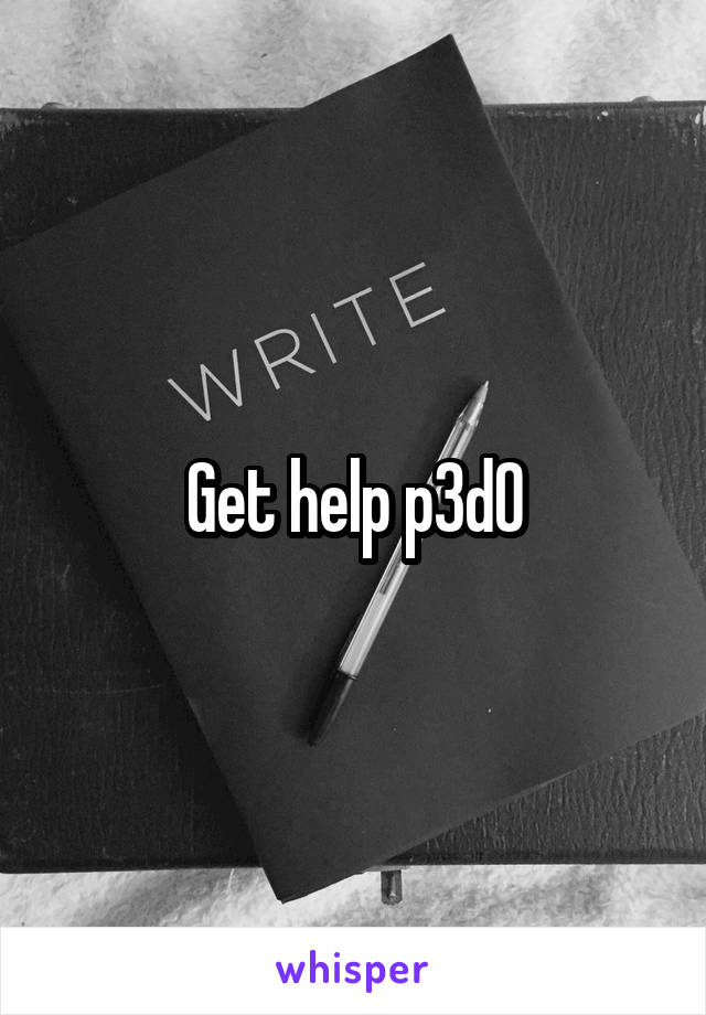 Get help p3d0