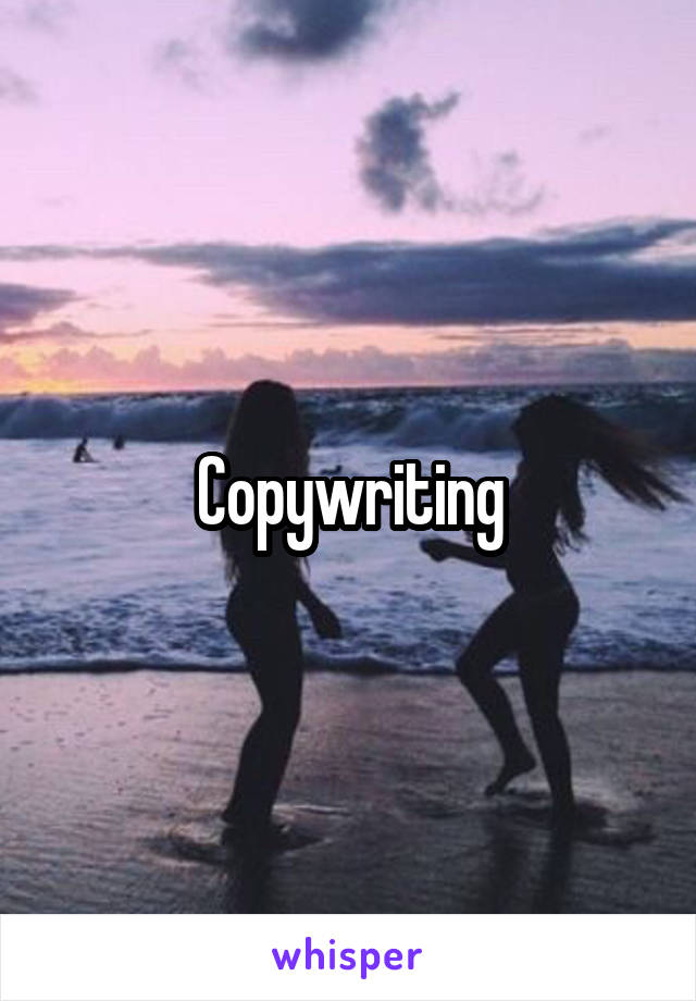 Copywriting