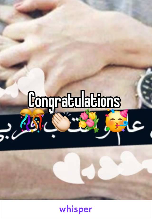 Congratulations 
🎊 👏🏻 💐 🥳 