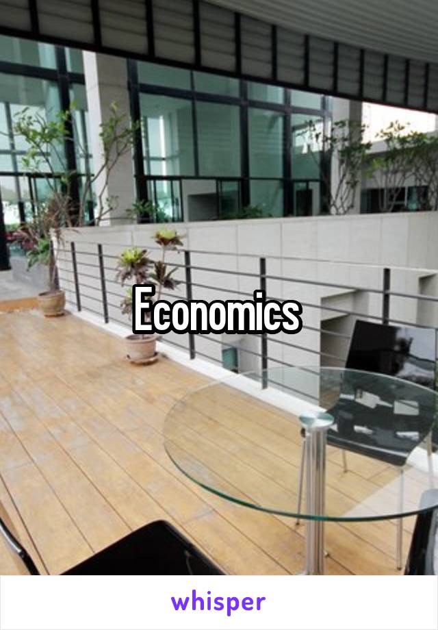 Economics 