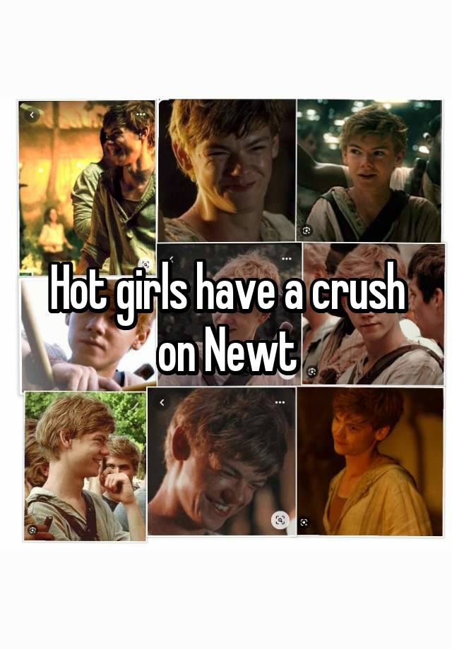 Hot girls have a crush on Newt