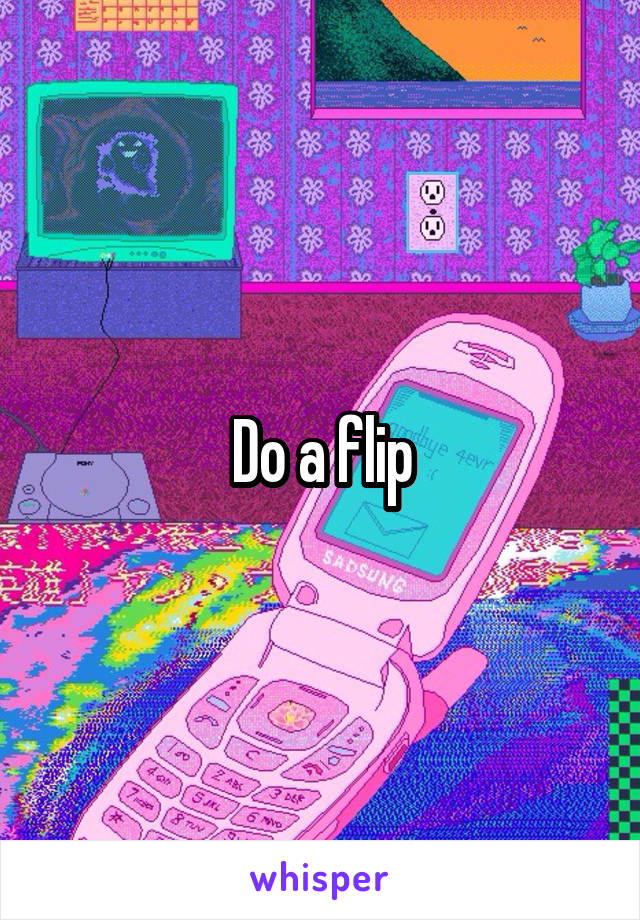 Do a flip