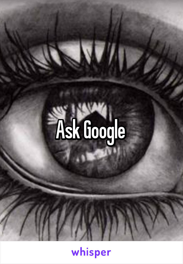 Ask Google 