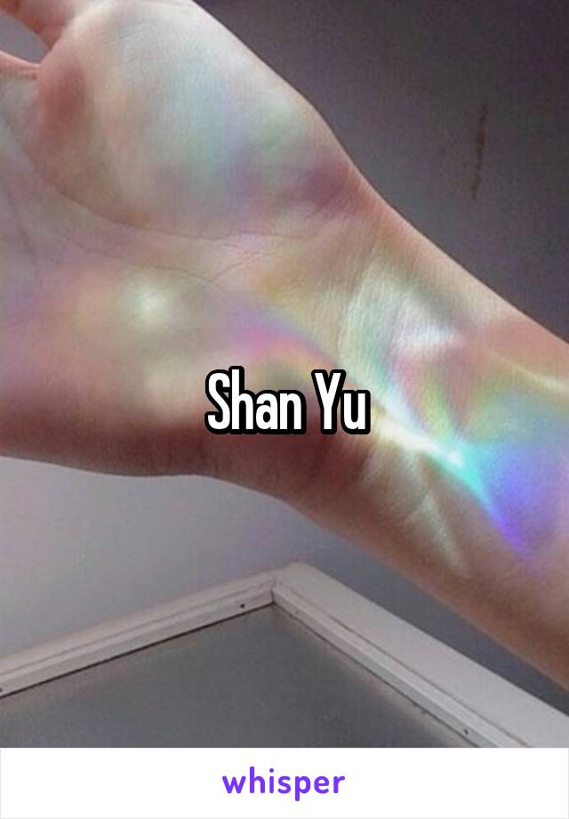 Shan Yu