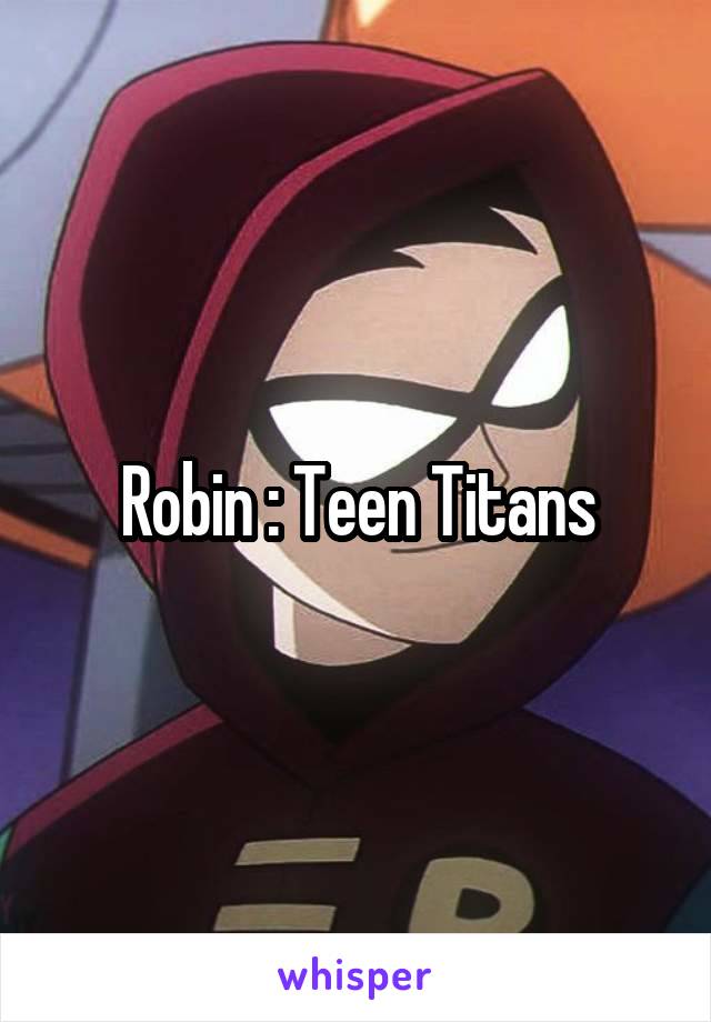 Robin : Teen Titans