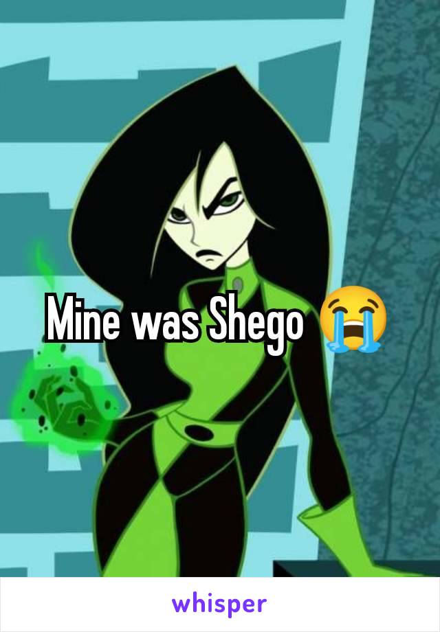 Mine was Shego 😭