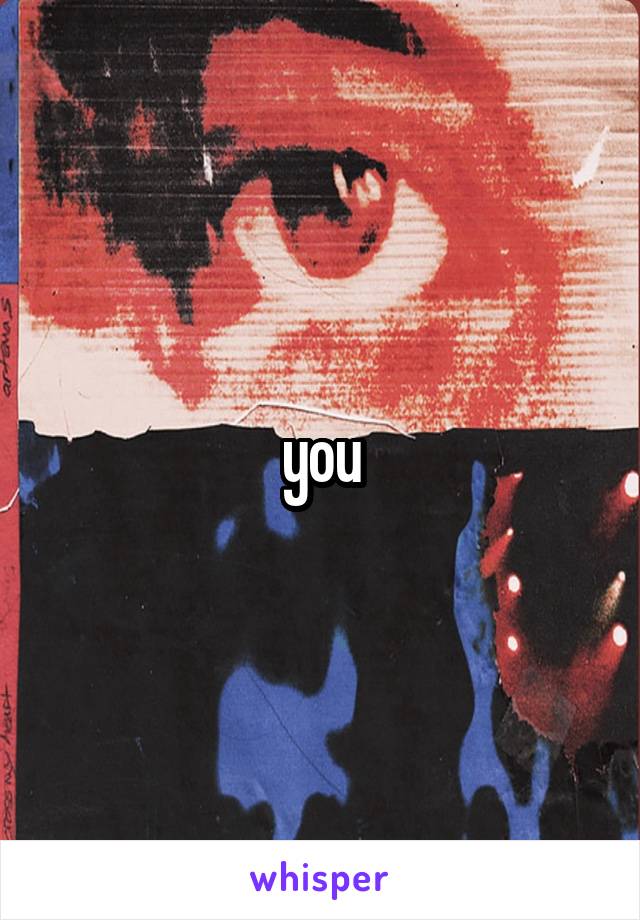 you