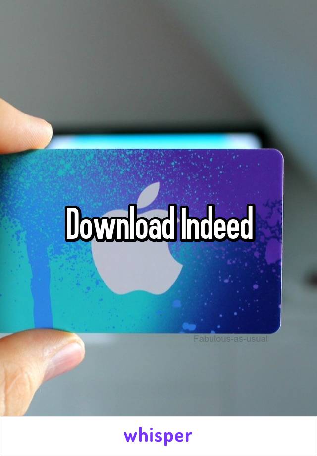 Download Indeed