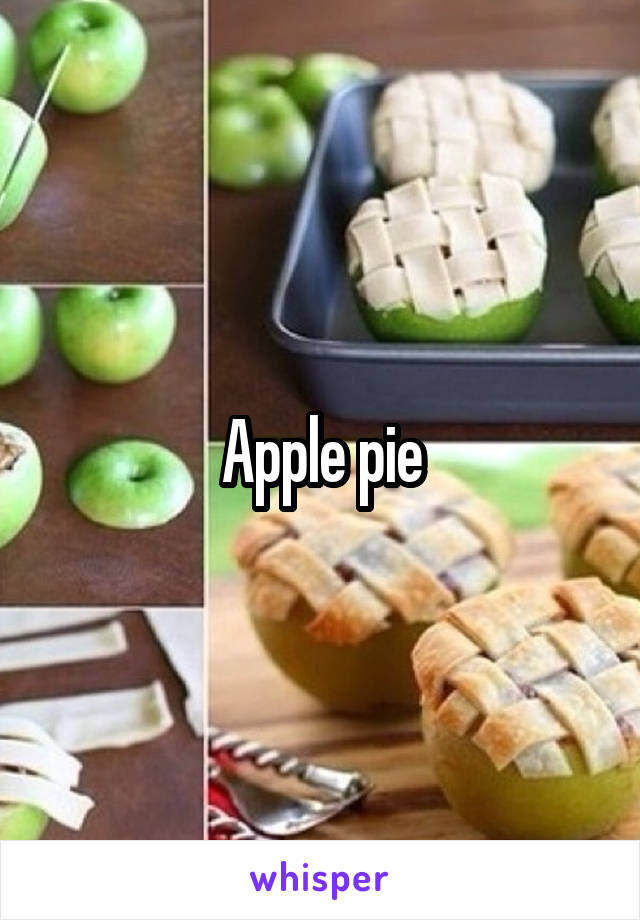 Apple pie