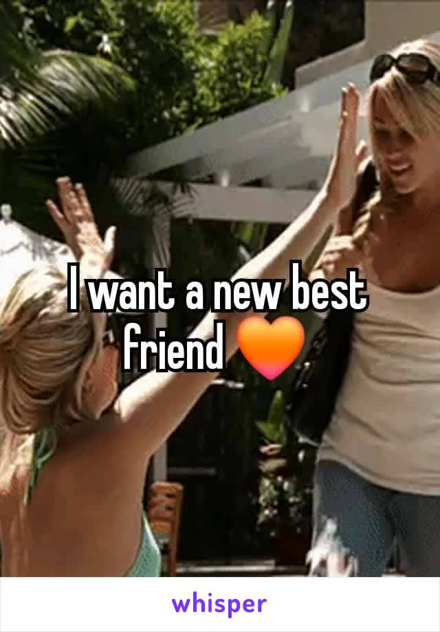 I want a new best friend 🧡 