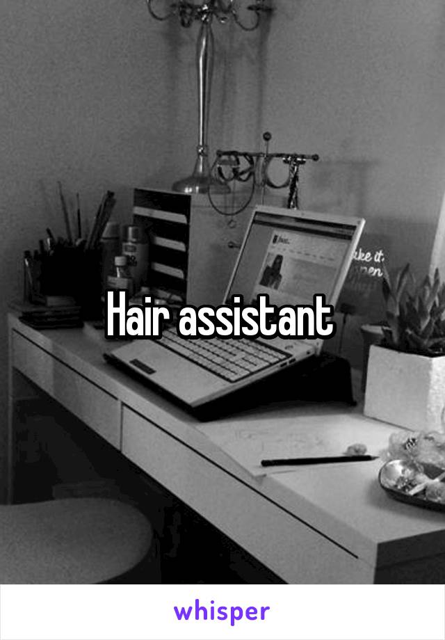 Hair assistant 