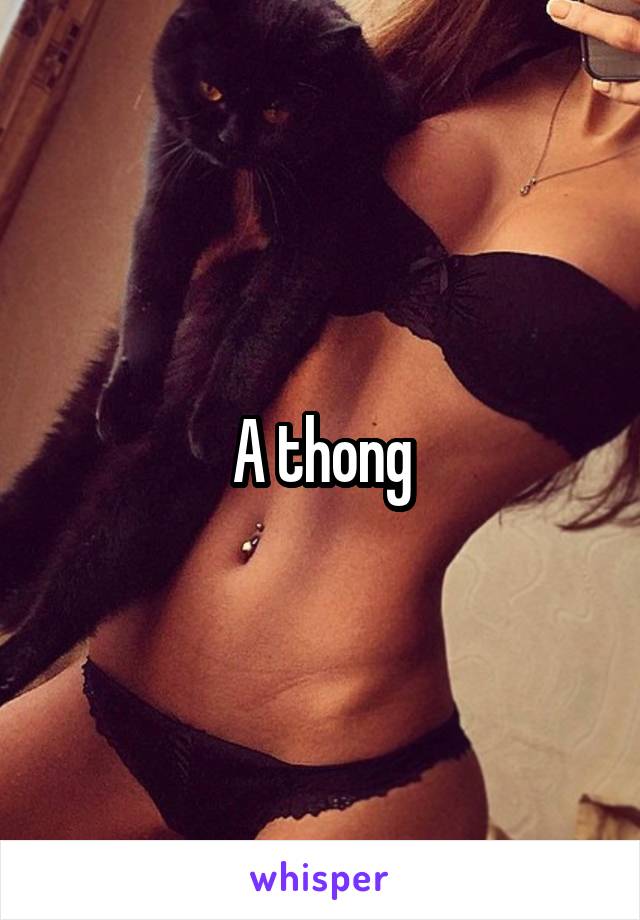 A thong