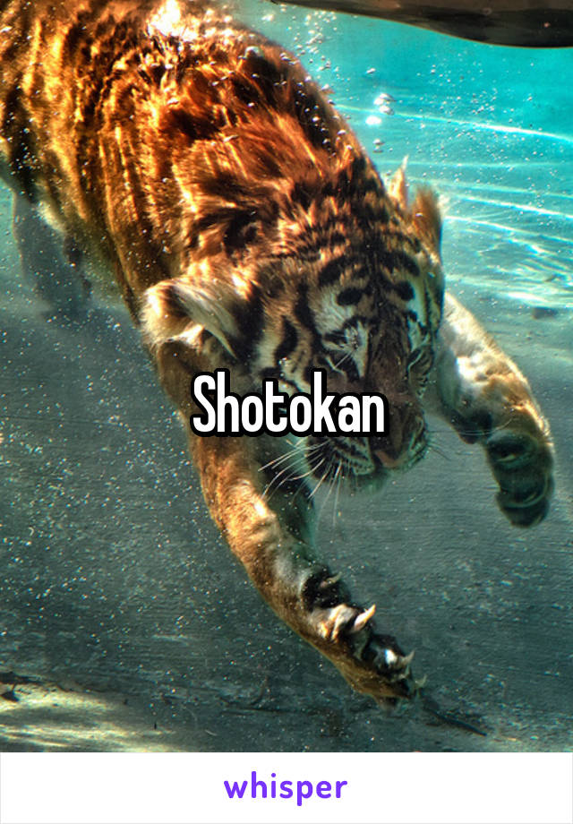 Shotokan