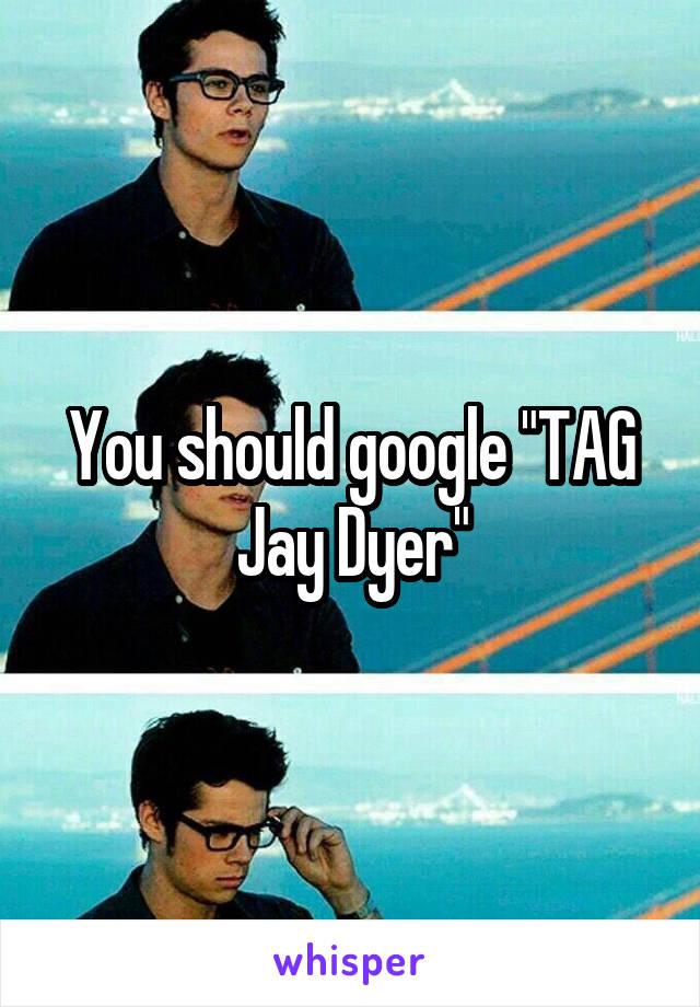 You should google "TAG Jay Dyer"