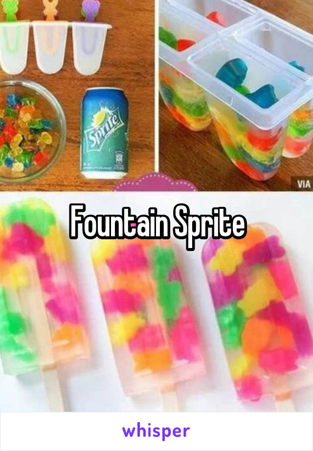 Fountain Sprite