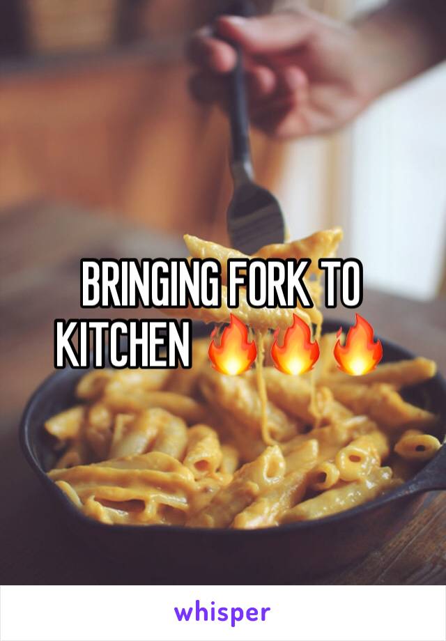 BRINGING FORK TO KITCHEN 🔥🔥🔥