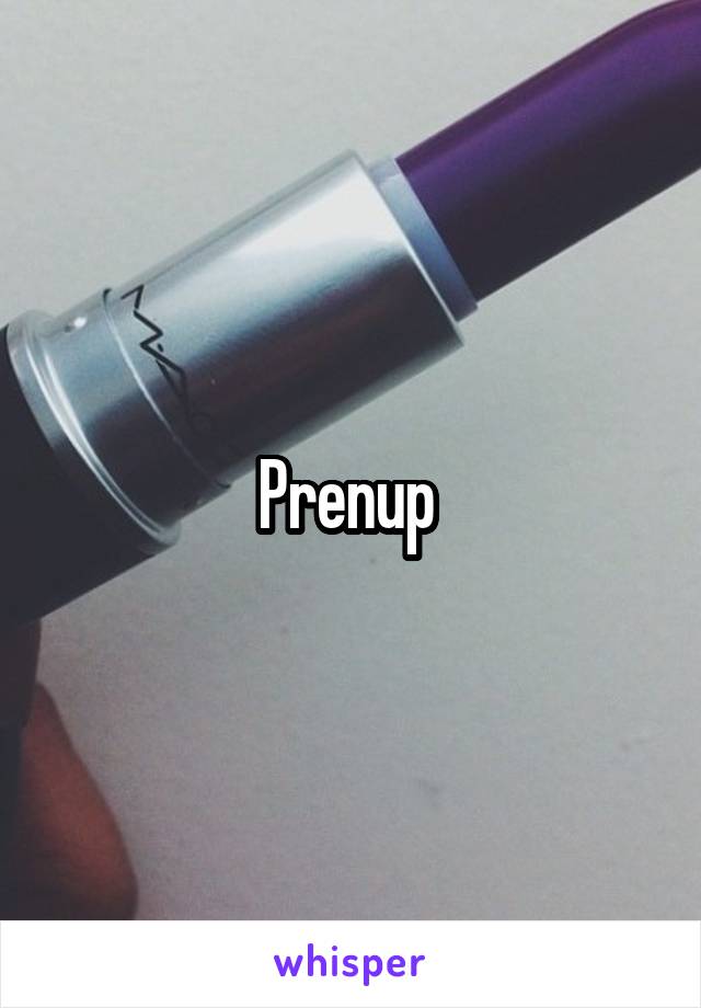 Prenup 