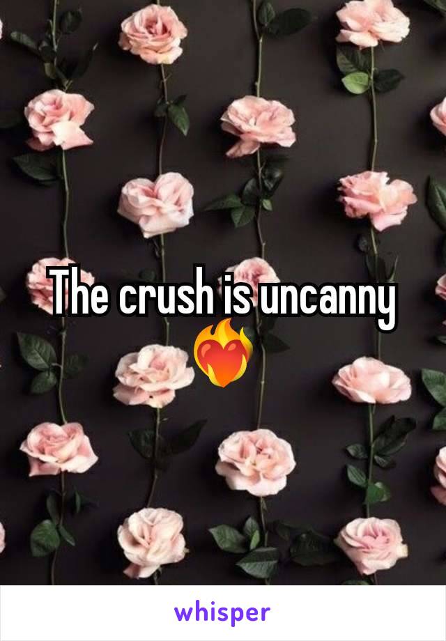 The crush is uncanny ❤️‍🔥