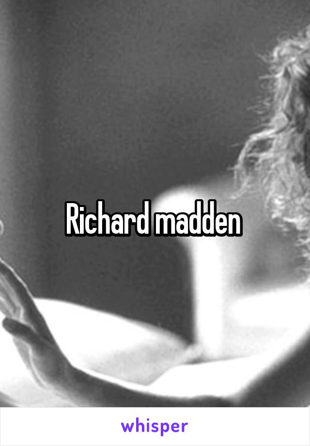 Richard madden 