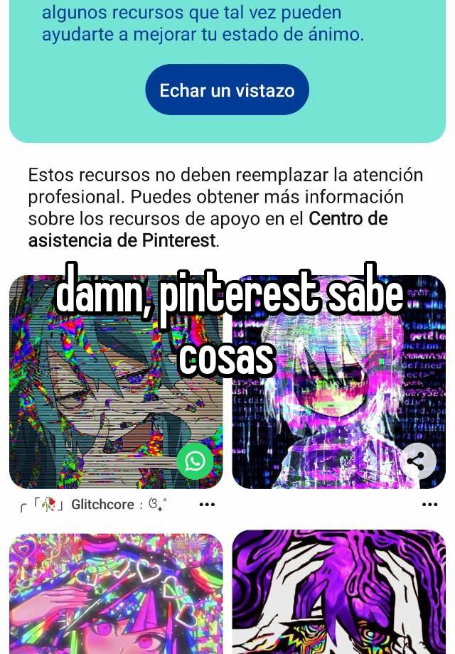 damn, pinterest sabe cosas 