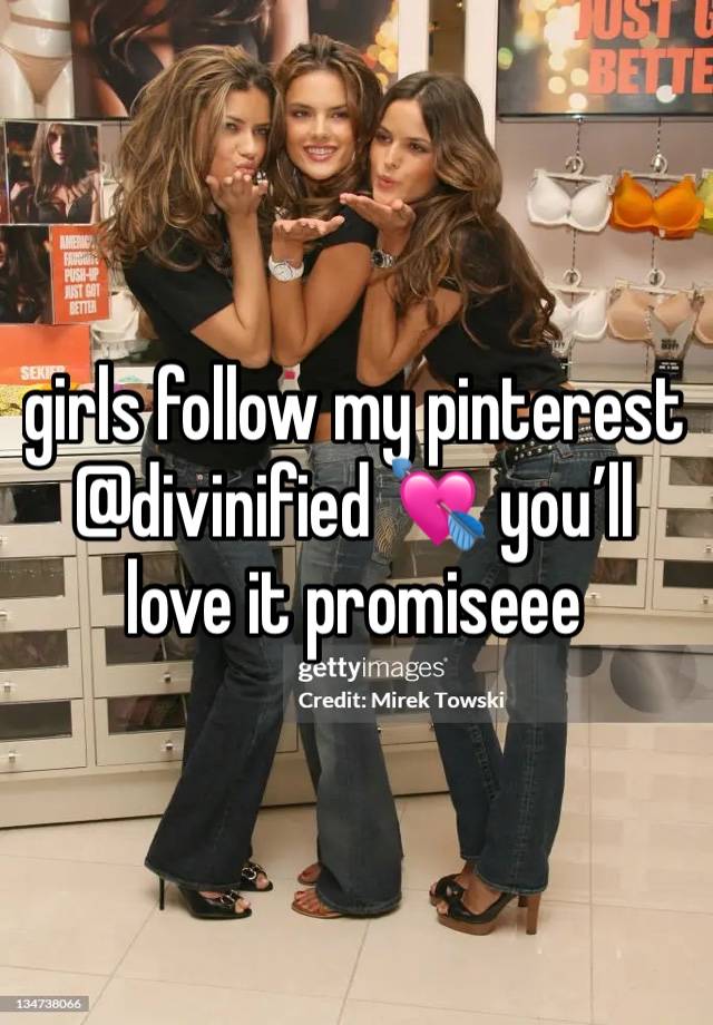 girls follow my pinterest @divinified 💘 you’ll love it promiseee 